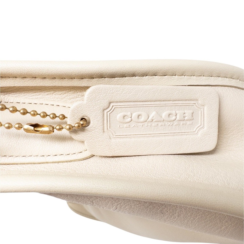 Vintage‎ Coach Bone Leather Swinger Bag 4080 Crossbody Shoulder Bag 90s Archival - Picture 9 of 12